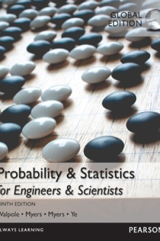 Cover of Probability & Statistics for Engineers & Scientists, Global Edition