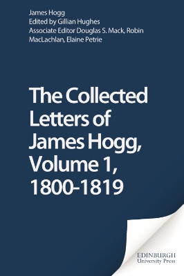 Book cover for The Letters of James Hogg