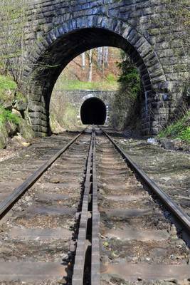 Book cover for Train Tunnel in Desna, Czech Republic Journal