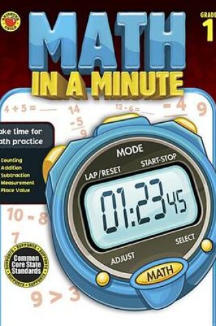 Cover of Math in a Minute, Grade 1