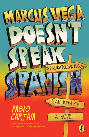 Book cover for Marcus Vega Doesn't Speak Spanish