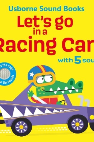 Cover of Let's go in a Racing Car!