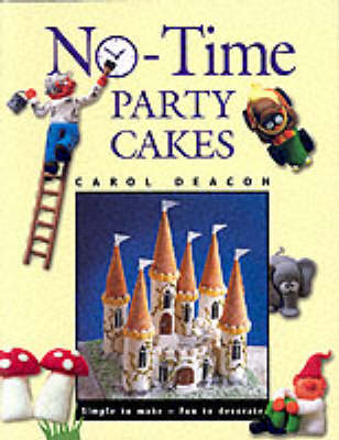 Book cover for No-time Party Cakes