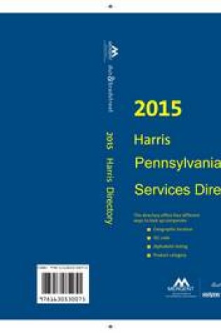 Cover of Harris Pennsylvania Services Directory