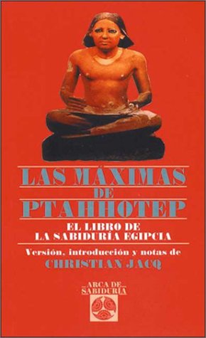 Book cover for Las Maximas de Ptahhotep