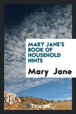 Book cover for Mary Jane's Book of Household Hints