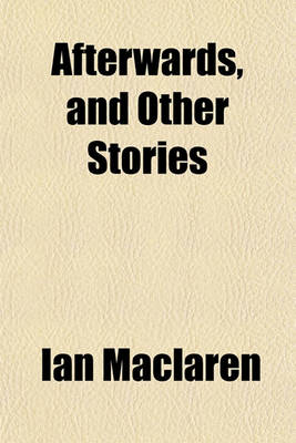 Book cover for Afterwards, and Other Stories