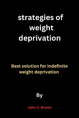 Book cover for Strategies of weight deprivation