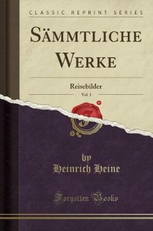 Cover of Sämmtliche Werke, Vol. 1