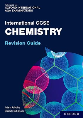 Book cover for OxfordAQA International GCSE Chemistry (9202)