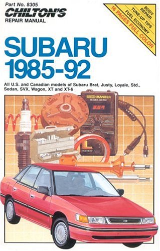 Cover of Subaru 1985-92