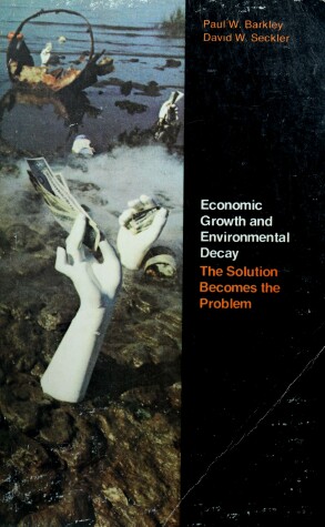 Book cover for Economic Growth and Environmental Decay