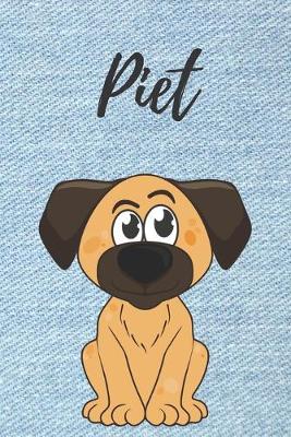 Book cover for Personalisiertes Notizbuch - Hunde Piet