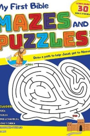 Cover of My First Bible Mazes and Puzzles Book