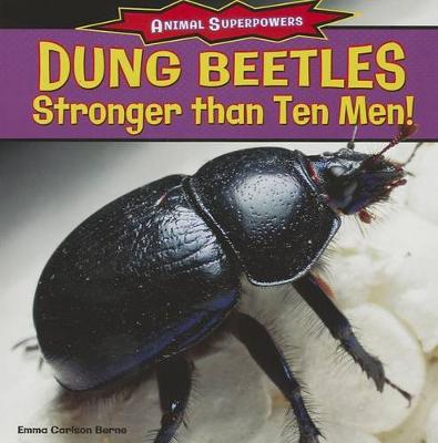 Book cover for Dung Beetles: Stronger Than Ten Men!