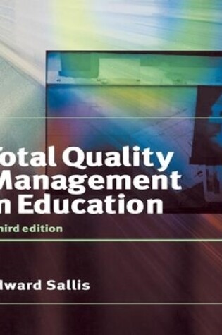 Cover of Total Quality Management in Education