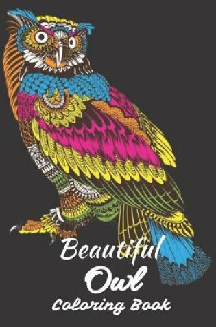 Cover of Beautiful Owl Coloring Book