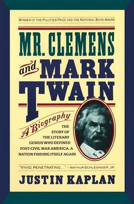 Book cover for Mr. Clemens and Mark Twain