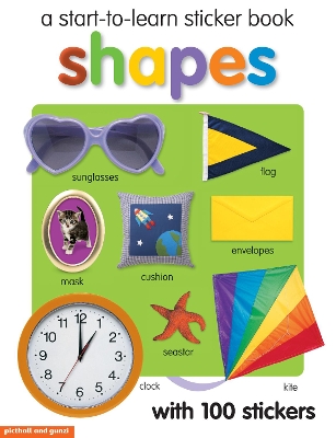 Cover of Start-To-Learn Sticker Book: Shapes