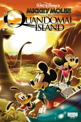 Book cover for Mickey Mouse on Quandomai Island