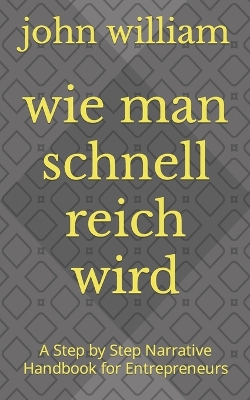 Book cover for wie man schnell reich wird