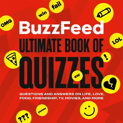 Book cover for BuzzFeed Ultimate Book of Quizzes