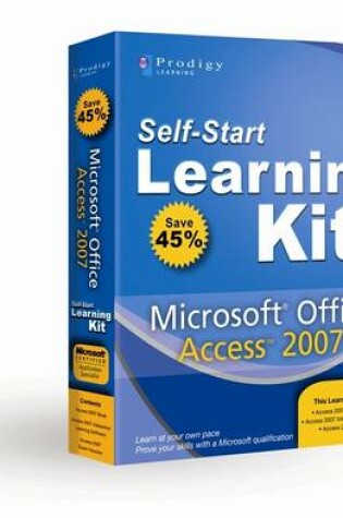 Cover of Microsoft Office Access 2007 Self-Start Learning Kit