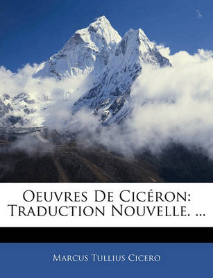 Book cover for Oeuvres de Ciceron