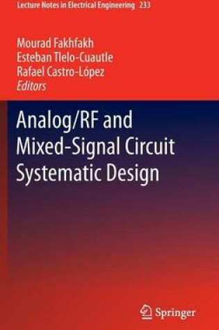 Cover of Analog/RF and Mixed-Signal Circuit Systematic Design