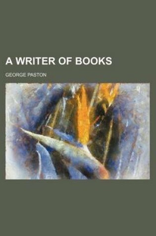 Cover of A Writer of Books