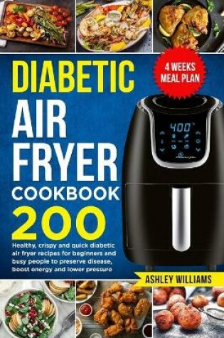 Cover of Diabetic Air Fryer Cookbook