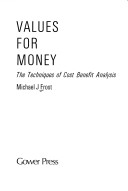 Book cover for Values for Money