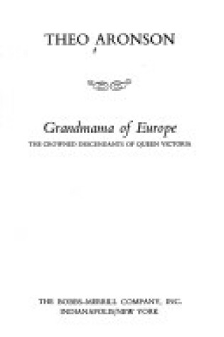 Cover of Grandmama of Europe