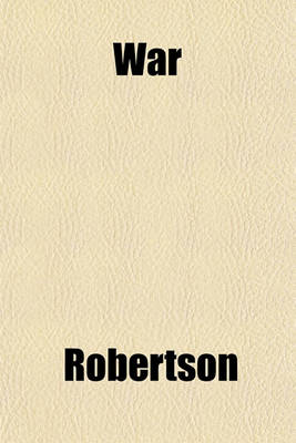 Book cover for War