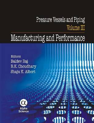 Book cover for Pressure Vessels and Piping, Volume III