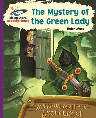Book cover for Reading Planet - The Mystery of the Green Lady - Purple: Galaxy