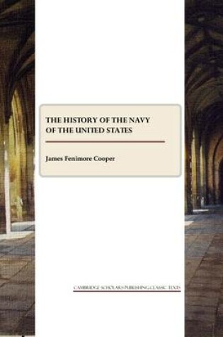 Cover of History of the Navy of the United States