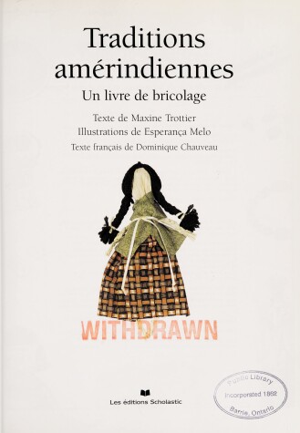 Cover of Traditions Am?rindiennes