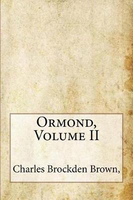 Book cover for Ormond, Volume II