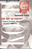 Cover of The Art of Poetry