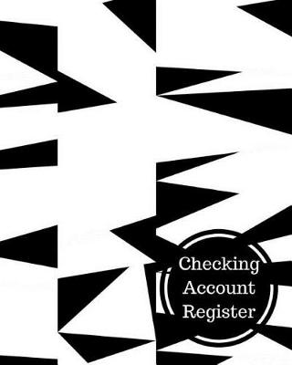 Book cover for Checking Account Register