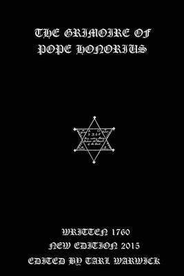 Book cover for The Grimoire of pope Honorius