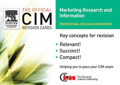 Book cover for Marketing Research and Information