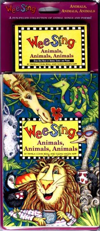 Book cover for Wee Sing Animals Animals Animals Book and Cassette (Reissue)