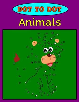 Book cover for Dot to dot animals