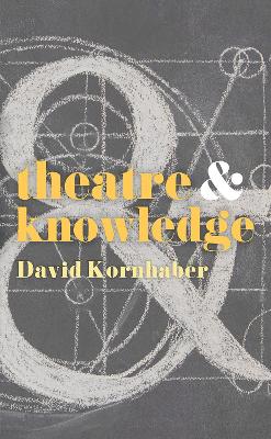 Cover of Theatre and Knowledge