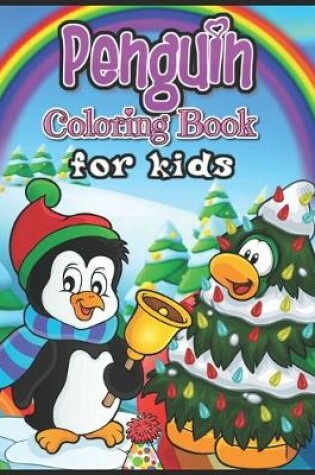 Cover of Penguin Coloring Book for kids