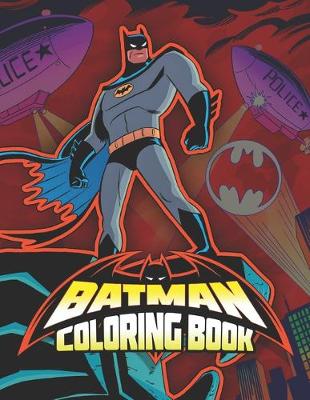 Book cover for BATMAN Coloring Book