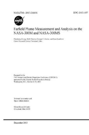 Cover of Fairfield Plume Measurement and Analysis on the NASA-300M and NASA-300MS