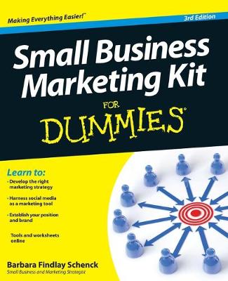 Book cover for Small Business Marketing Kit For Dummies